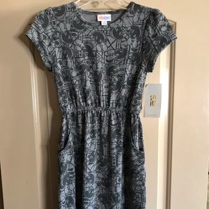 Lularoe Mae Disney Mickey Dress 10 NWT